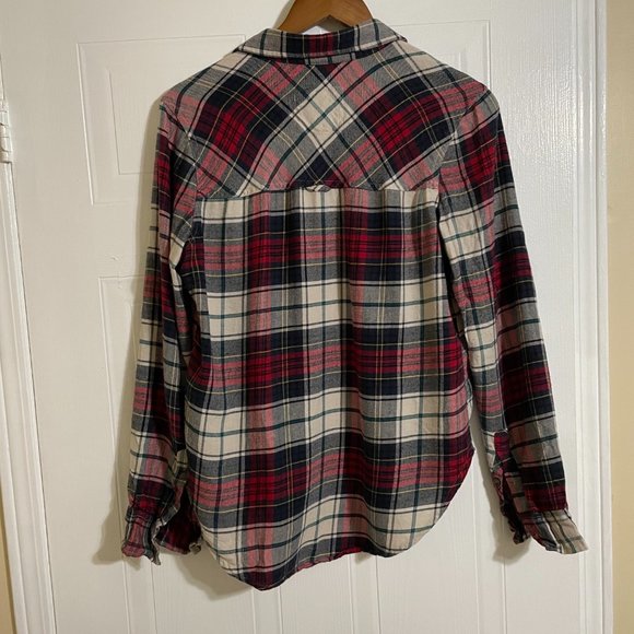 Abercrombie & Fitch Flannel Button-Down Shirt - Picture 3 of 6
